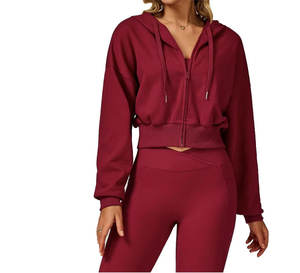 Sudadera de algodón de gran tamaño sudadera Lisa ropa de calle traje de moda suave polar cálido uso diario - Product Image 1