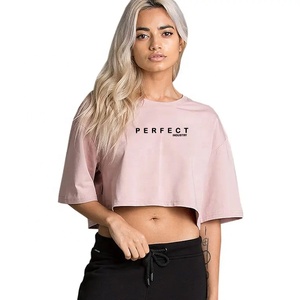 Camisetas de Mujer Perfect Industry, Nuevo Diseño 2026, Logotipo Personalizado, Cuello Redondo, Manga Corta, 100% Algodón, para Verano - Product Image 6
