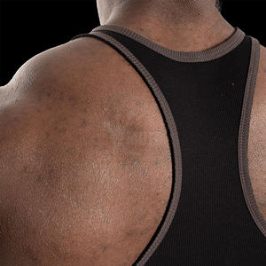 Customized 100% Cotton Gym Sports <b>Singlet</b> <b>for</b> <b>Men</b> Quick Dry Top with Casual Print Breathable Fitness Stringer Tank <b>for</b> Gym Use - Product Image 3