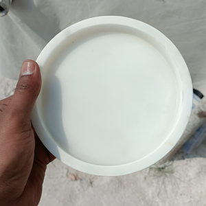 Bandeja redonda de mármol y cerámica directa de fábrica para tocador de baño, decoración del hogar y bandeja de frutas a bajo precio - Product Image 1