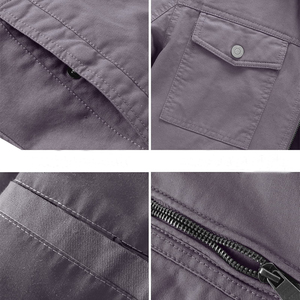 Vestes en toile pour hommes à manches longues respirantes en coton de haute qualité, vestes pour hommes, veste pour homme - Product Image 6