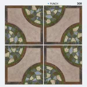 Le stationnement résistant solide de la conception 16x16 carreau 40x40 antidérapage la brique réfractaire moderne d'isolation thermique de carrelages de sol pour des hôtels - Product Image 5