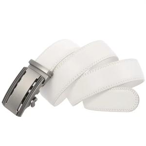 Cinturón de cuero genuino personalizado para hombre, logotipo de nombre grabado personalizado, automático para hebilla, accesorios, cintura de negocios, regalo para él - Product Image 5