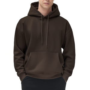 เสื้อฮู้ดของผู้ชายมาใหม่ขนแกะคอตตอน100% ระบายอากาศได้ดีมีกระเป๋าดีไซน์แบบดิจิตอลสำหรับฤดูหนาวสินค้าขายดี - Product Image 2