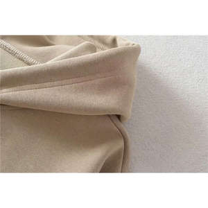 wholesale 2026 New Customized Girls Crop Top Hoodies Women Crop Short <b>Shirt</b> casual wear plain hoodies - Product Image 3