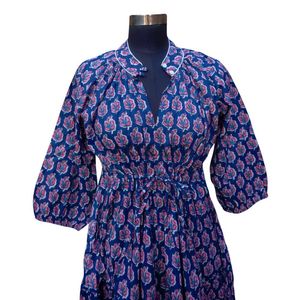 Nuevo Vestido Largo Indio Informal para Fiesta en la Playa, Vestido Largo Bohemio de Verano para Mujer, Ajuste Cómodo para el Día a Día - Product Image 3