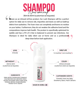 Shampooing pour extensions de cils bouteille de mousse non irritante pour les cils nettoyant pour les cils vente en gros prix d'usine OEM - Product Image 4