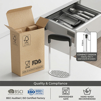 Presse-purée manuelle en acier inoxydable pour purée de pommes de terre, aliments pour bébés, viande hachée, avocat, banane, cacahuète