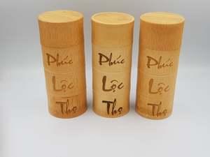 กล่องไม้ไผ่ทรงสี่เหลี่ยมผืนผ้า,กล่องชาไม้ไผ่ดีไซน์ตามสั่งผลิตในเวียดนาม - Product Image 5