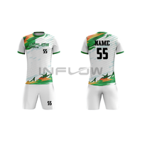 Maillot de football rétro personnalisé de qualité supérieure, sublimé, 100 % polyester, motif à pois, pour l'hiver, Marseille
