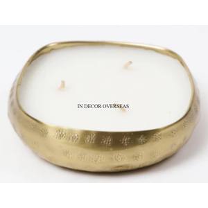 ชามเสิร์ฟและตกแต่งโลหะที่มีฐานหินอ่อนสีขาวขนาดและโลโก้ออกแบบได้ตามที่ต้องการ - Product Image 5