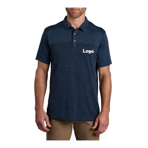OEM Service-Camisetas informales de manga corta para hombre, camisetas de polo 100% algodón con estampado de logotipo personalizado, patrón sólido de talla grande - Product Image 4
