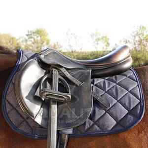 Tapis de selle léger et durable à paillettes avec coque en coton et doublure en tissu pour l'équitation sur sentier, l'entraînement équestre, look élégant - Product Image 6