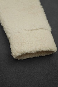 Sherpa Pull À Capuche Unisexe Hiver Lourd Polaire Polyester/Coton Élégant Street Look - Product Image 4