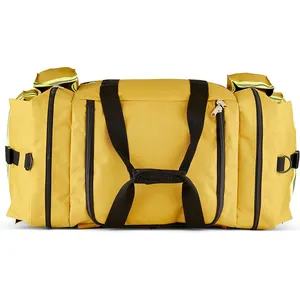 Sac d'équipement de pompier Ripstop sac de premiers soins d'urgence étanche Premium Rescue Turnout Fire Gear Bag avec bandoulière