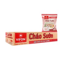 Porridge instantané aux côtes de porc Vifo-n de la meilleure qualité, céréales de riz pour le petit-déjeuner saines pour bébés et enfants, adultes, sachets salés, directement du Vietnam