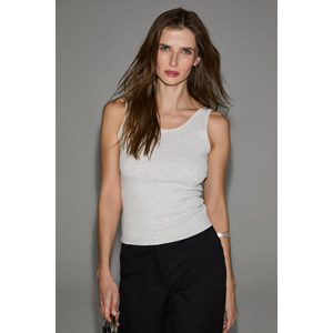 GRIMELANGE BADEN เสื้อกล้ามผ้าตาข่ายเนื้อนุ่มและยืดหยุ่นสำหรับผู้หญิง - Product Image 1