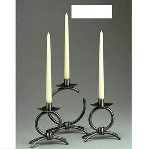 Juego de diseño único de 3 candelabros antiguos de diseño medio redondo de decoración de boda de alta calidad - Product Image 4