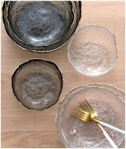 ชามทำด้วยมือที่ทันสมัยพร้อมพื้นผิวมือสำเร็จรูปใช้สำหรับเสิร์ฟผลไม้ตกแต่งโต๊ะ - Product Image 3