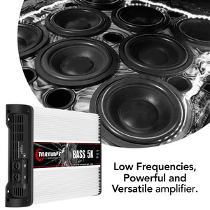 Taramps Bass 5K 5000 Watts Rms Xe Khuếch Đại Âm Thanh <span class=keywords><strong>1</strong></span> Ohm <span class=keywords><strong>Mono</strong></span> Class D <span class=keywords><strong>1</strong></span> Kênh Bass Tăng, Monoblock, Điện, RCA, Chất Lượng Cao - Product Image 6