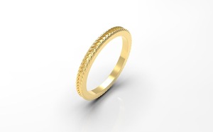 Bague en argent sterling 925 plaqué or rose pour femme, bijoux classiques pour mariage et anniversaire - Product Image 3