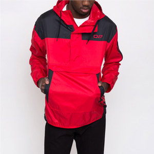 Chaqueta cortavientos para hombre hecha a medida con logotipo personalizado OEM Chaqueta cortavientos de secado rápido para hombre - Product Image 1