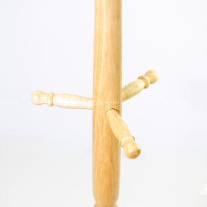 Soporte para colgar abrigos de montaje súper fácil con 6 ganchos de alta calidad TAIMARSWOOD ropa árbol perchero soporte de almacenamiento - Product Image 6