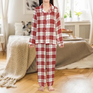ชุดนอนผ้าฟลานเนลเนื้อนุ่มสำหรับฤดูหนาว ให้ความอบอุ่นหรือระบายอากาศได้ดี ทนทาน เหมาะสำหรับทุกเพศทุกวัย มีจำหน่าย - Product Image 4