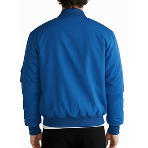 Chaqueta Bomber de Invierno para Hombre al por Mayor, Logotipo Personalizado en la Parte Delantera, Resistente al Viento, Transpirable, Alta Calidad, Precio - Product Image 2