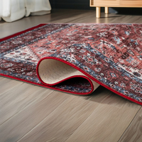 Tapis en tissu chenille turc pour adolescents et enfants, personnalisé OEM, anti-GSM, abstrait, moderne, pour l'exercice, le camping et le salon
