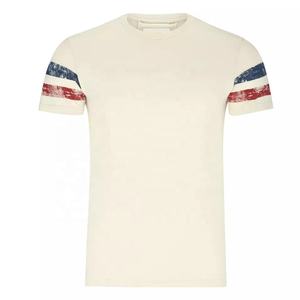 Camiseta lisa de gran tamaño para hombre, camisa de alta calidad con bordado personalizado en blanco, 100% - Product Image 2