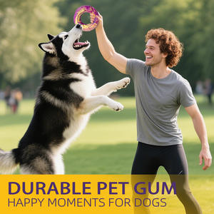 Juguete Masticable Resistente para Mascotas, Juguete de Nailon con Forma de Cuerno de Buey, Resistente <span class=keywords><strong>a</strong></span> Mordeduras, Indestructible, para Perros Mordedores Agresivos - Product Image 5