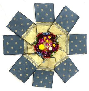 Blusa de seda suave de alta calidad de DGB Creation, nuevo traje de Sari de Organza bordado de tendencia para bodas, fiestas, indio pakistaní - Product Image 6