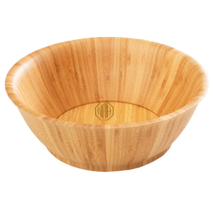 Handcrafted Bamboo Round <b>Bowl</b> Eco Friendly Durable Kitchen Serving and <b>Snack</b> <b>Bowl</b> Bulk Supplier Factory Exporter - Product Image 6