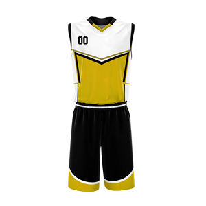 Nuevo Conjunto de Uniforme de Baloncesto para Adultos, Entrenamiento, Competición, Equipo, Absorbente de Sudor, Transpirable, 100% Poliéster, Peso de la Tela 220g - Product Image 5