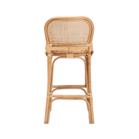 Tabouret de bar et de comptoir en rotin bohème écologique Handwicker meubles de chaise pour la cuisine en gros du Vietnam