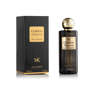 Vente en gros Marque distributeur Eau de parfum unisexe longue durée parfum doré liquide pour femmes vaporisateur de poche tabac - Product Image 1