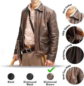 Chaqueta de Lona con Acolchado Moderno, Estilo Clásico de Caza, Cuero Sintético, Corte Ajustado para Hombre, Cuello Alto, Secado Rápido, Estilo Urbano - Product Image 3