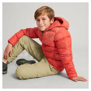 Chaqueta acolchada de calentamiento a prueba de viento más vendida, chaqueta acolchada suave de diseño personalizado para niños - Product Image 2