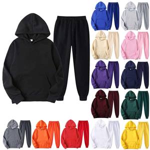 Chándal informal de moda para hombre, conjuntos de invierno, sudaderas con capucha de lana, pantalones, ropa deportiva, Sudadera con capucha, pantalones de chándal, trajes - Product Image 5