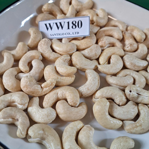 เมล็ดเม็ดมะม่วงหิมพานต์ W180เม็ดมะม่วงหิมพานต์ W180ระยะเวลารอคอยสั้นสั้นซานติโก Kaju badam - Product Image 1