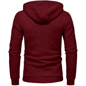 Sudaderas Largas Cómodas para Hombre, Color Personalizado, 100% Algodón, Sudaderas con Cremallera, Ropa de Moda, Sudaderas Ajustadas con Cremallera para Venta en Línea - Product Image 6
