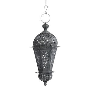 Lanterne suspendue artisanale de style marocain, finition dorée, en fer, pour la décoration de la maison, des hôtels et des restaurants, au prix le plus bas - Product Image 5