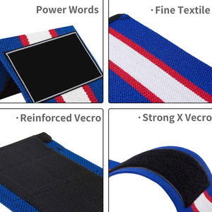 Enveloppe de genou de soutien élastique de meilleure qualité pour Fitness haltérophilie Powerlifting Gym Workouts Confortable Cotton Blend Material - Product Image 4