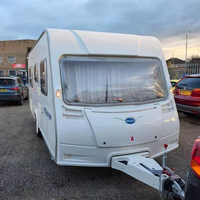 Mini-caravane Bailey Pageant pour 4 personnes, camping-car pliable, lit fixe, suspension indépendante, 4x4, remorque tout-terrain