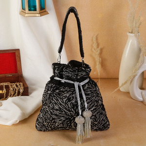 Meilleure vente sac Potli pour femmes fil fait à la main broderie fête porter sac potli vente chaude au Canada Golfe Qatar PAR ARTISANAT DE LUXE - Product Image 3