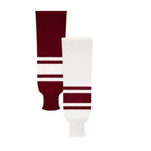 Vente en gros de chaussettes d'entraînement d'équipe de hockey sur glace de la meilleure qualité Produits de plein air Chaussettes de sport Taille et couleur personnalisées - Product Image 2