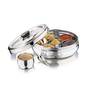Stainless Steel Spices Box Container Custom Spice Store Boxes <b>With</b> <b>Lid</b> Containers Spice <b>Bowl</b> Best Price - Product Image 4