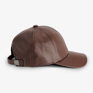 Premium Quality <b>Winter</b> Warm Adult Size Leather <b>Cap</b> for Men / Wholesale Best Selling Quick Dry Leather <b>Cap</b> - Product Image 4