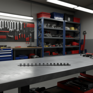 Rail de rangement pour douilles Gedore en acier à ressort pour douilles de 14 1/2'' - Produit de rangement d'outils - Product Image 3